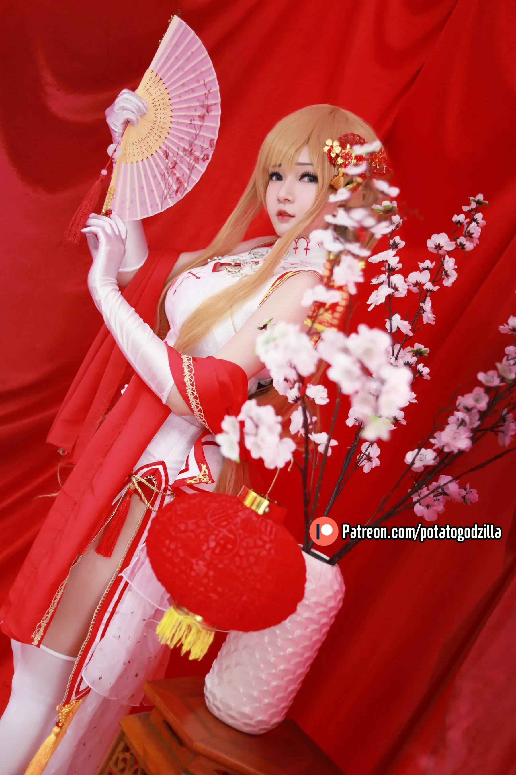 Potato Godzilla – NO.73 Asuna Yuuki Qipao [53P]插图6